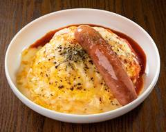 とろとろオムライスのオムタマ亭 仙台国分町店 Street food style omlet yakisoba