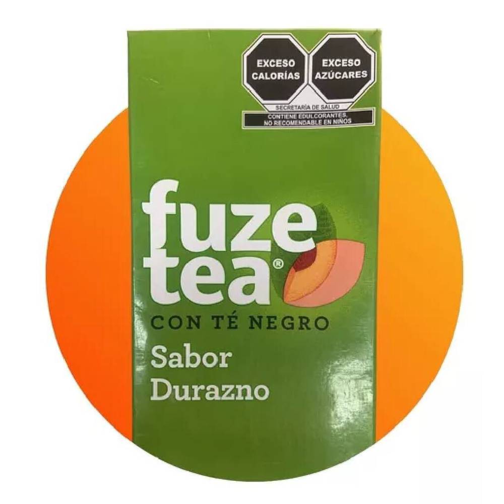 Fuze tea té negro sabor durazno (1.89 l)
