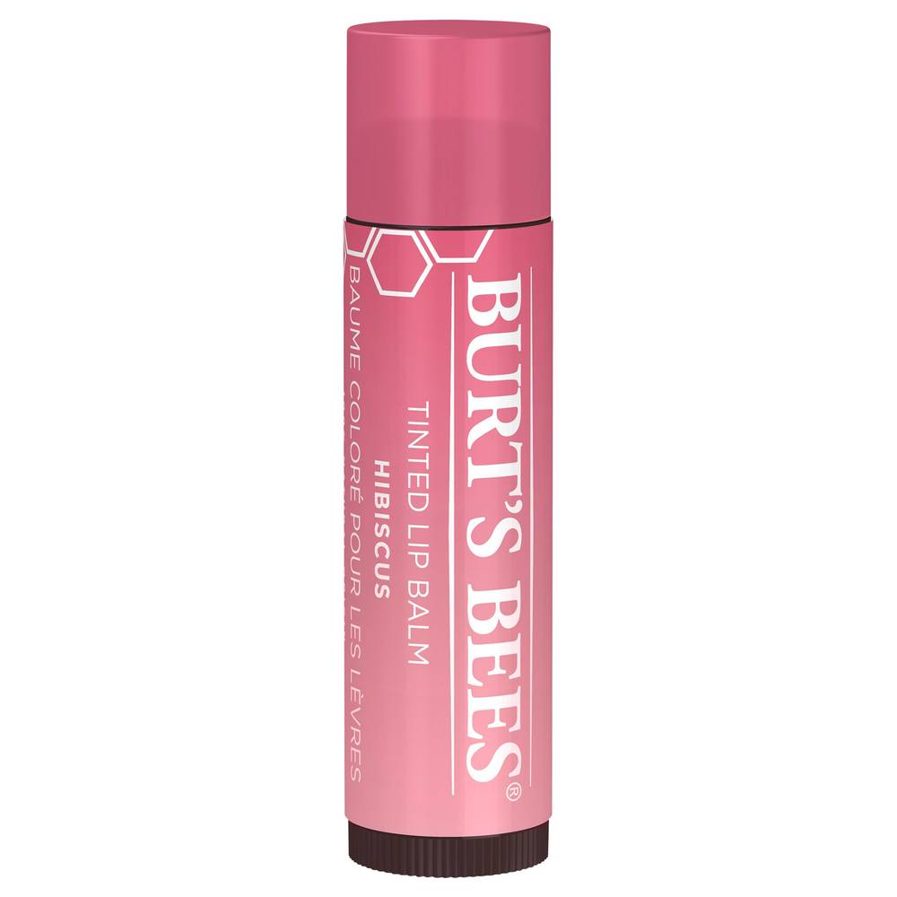 Burt's Bees Tinted Hibiscus Lip Balm (hibiscus)