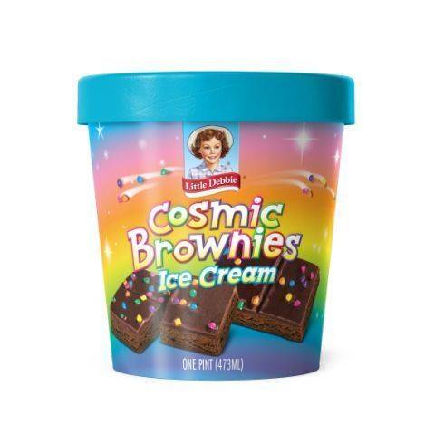 Little Debbie Cosmic Ice Cream (brownie)