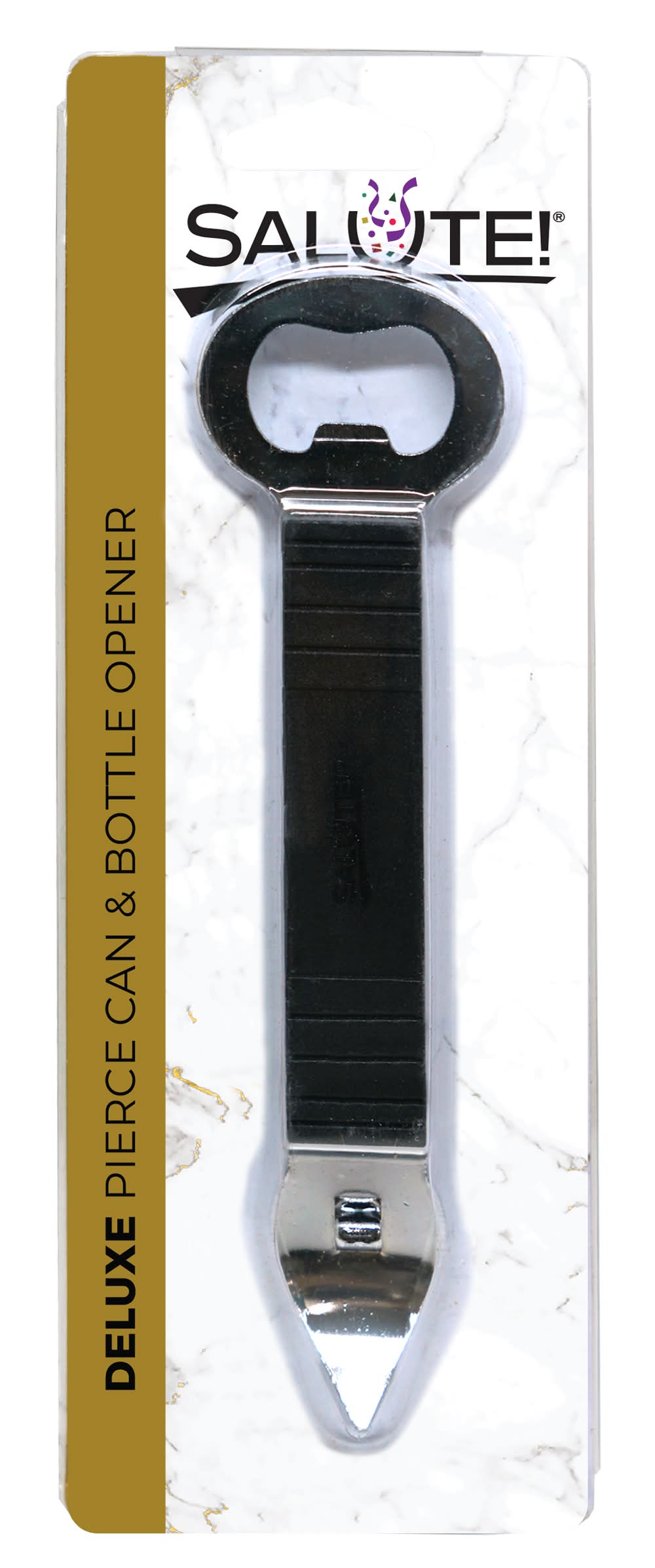 Salute ! Deluxe Pierce & Opener Black