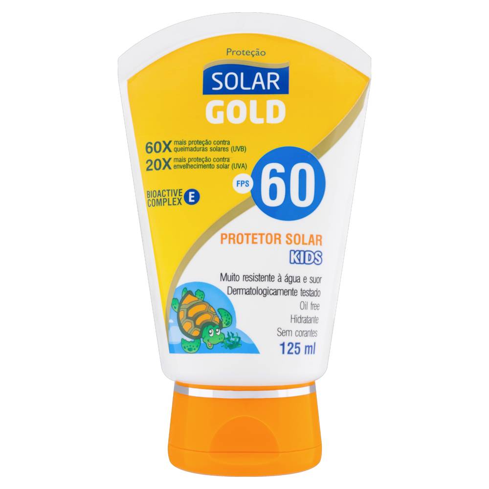 Nutriex protetor solar kids solar gold fps 60 (125ml)