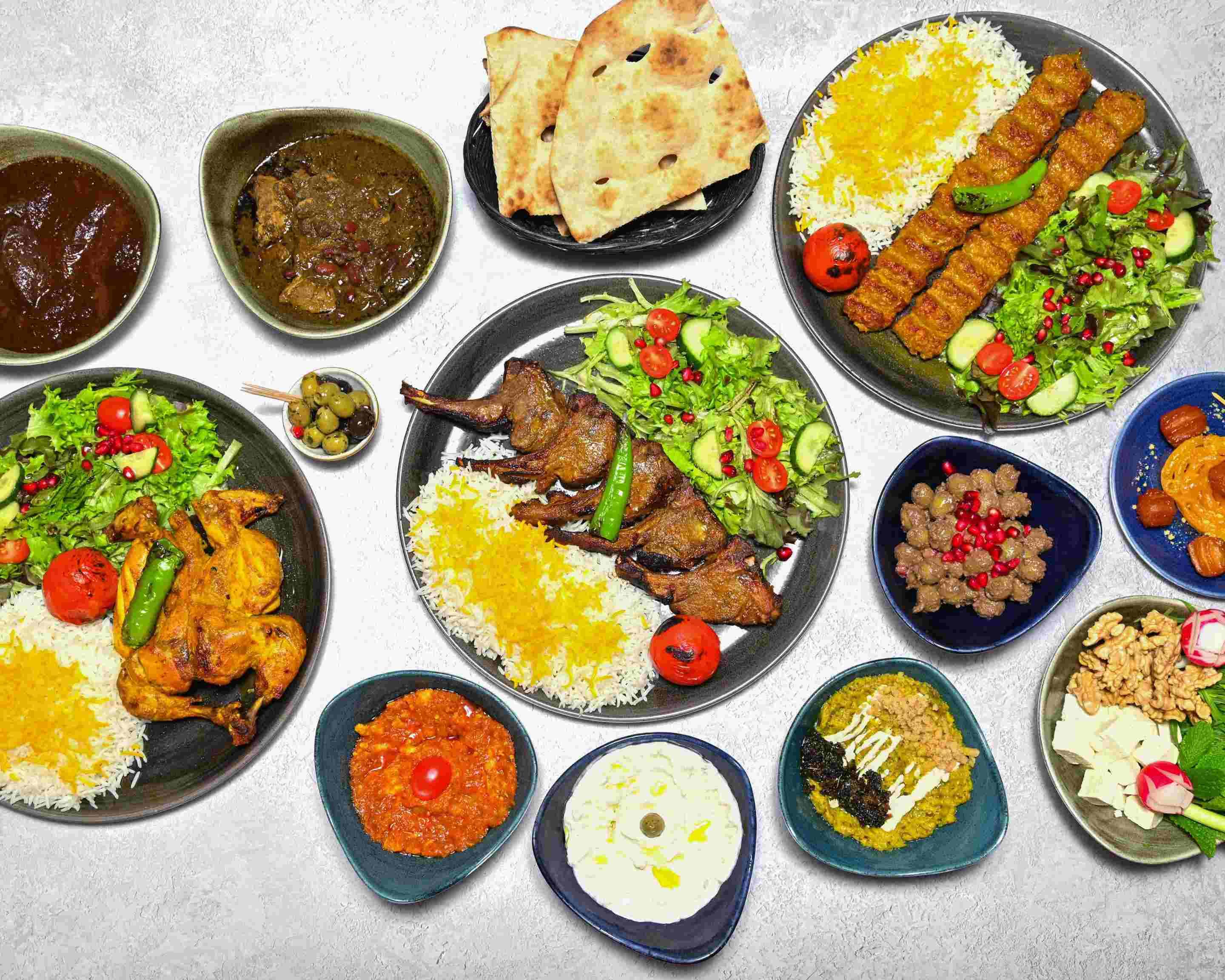 Diba Persian restaurant Chelsea Menu Takeaway in London Delivery