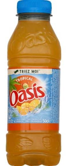 Oasis - Boisson aux fruits, tropical (500ml)