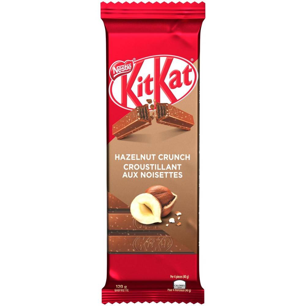 KitKat Hazelnut Crunch Chocolate (120 g)