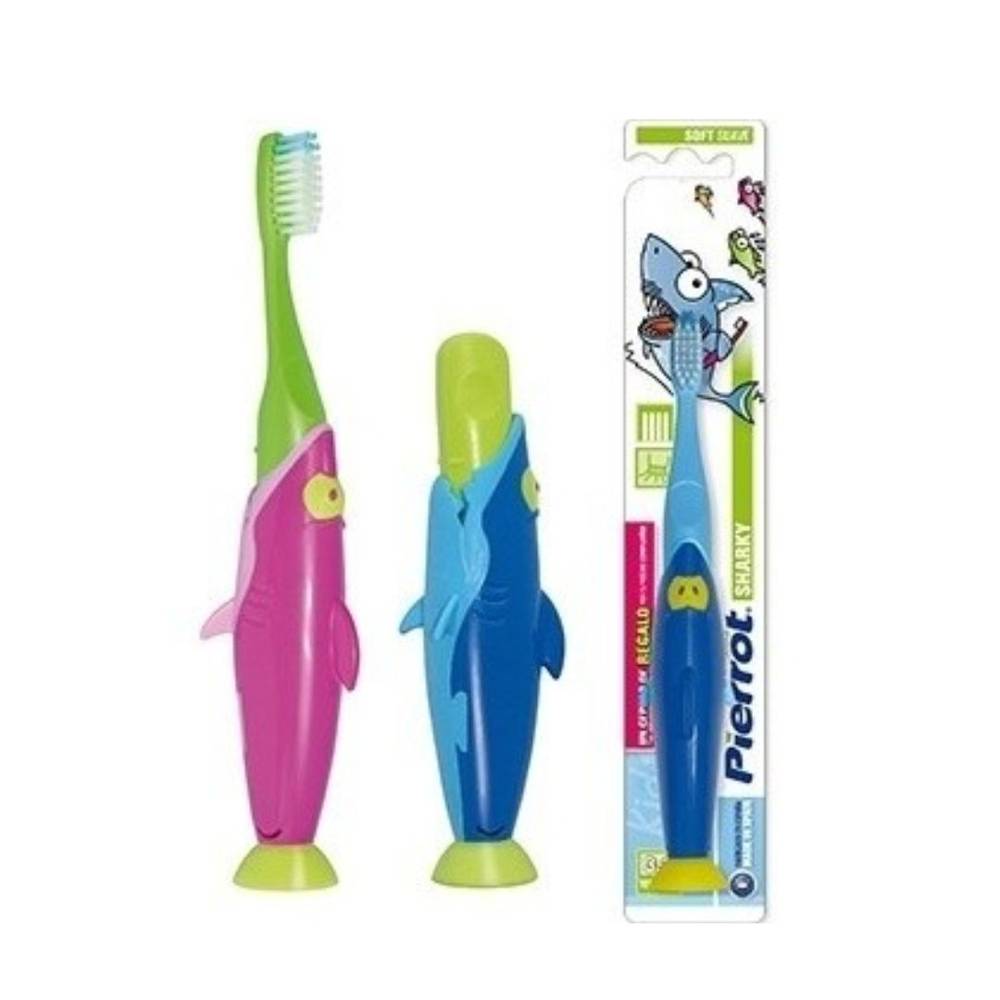 Cepillo Dental Infantil Sharky Pierrot 1 Ud