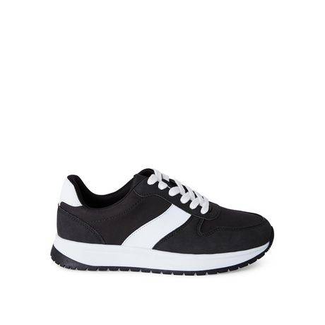 Athletic Works Women''S Retro Sneakers (Color: Black, Size: 6)