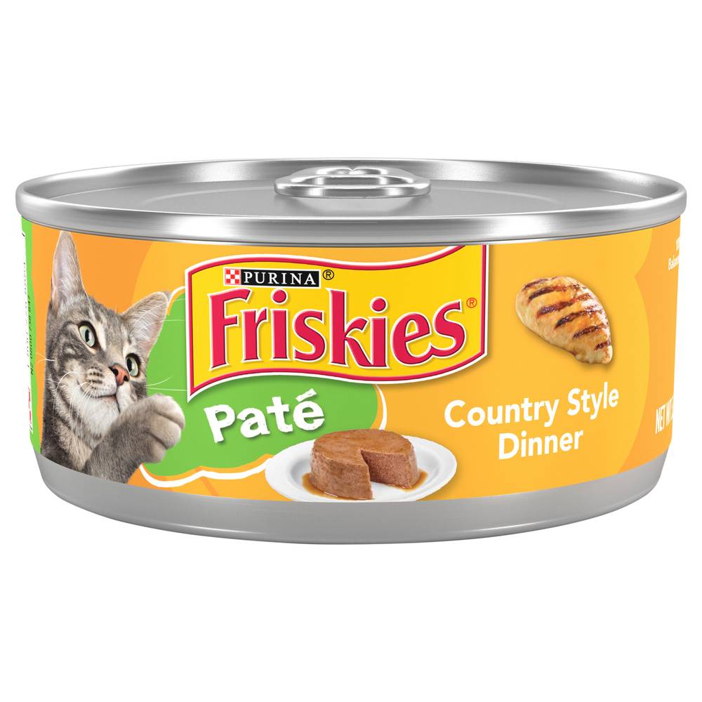 Purina Friskies Pate Country Style Dinner Wet Cat Food (5.5 oz)