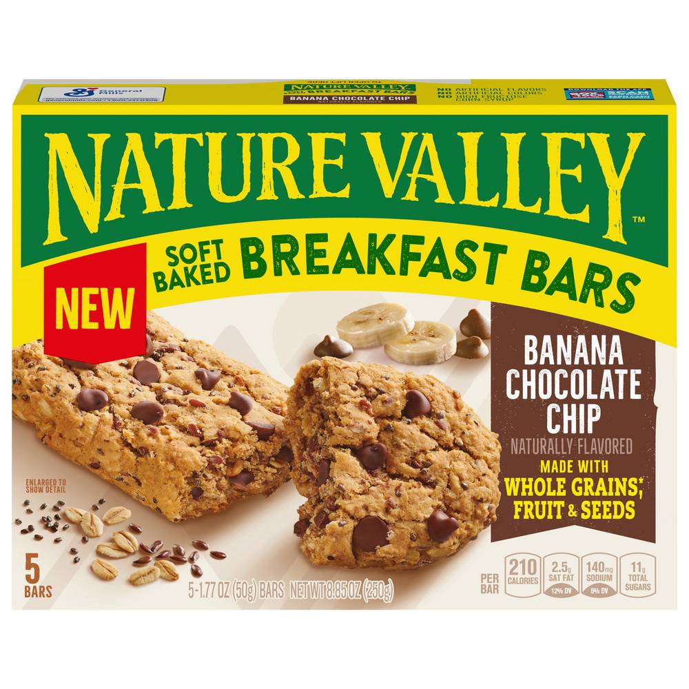 Nature Valley Soft-Baked Breakfast Bars (banana-chocolate)