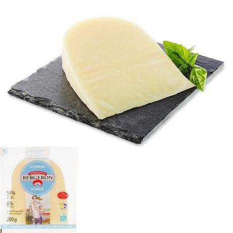 Bergeron fromage à pâte ferme affiné six percent de fromagerie bergeron à 6 % m.g. (200 g) - ripened firm cheese 6% (200 g)