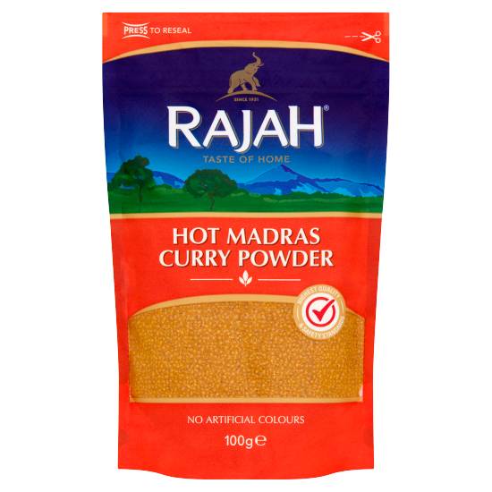 Rajah Hot Madras Curry Powder (100g)