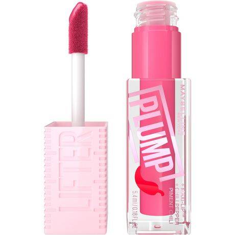 Maybelline New York Lifter Plump Lip Gloss, Pink Sting (5.4 ml)