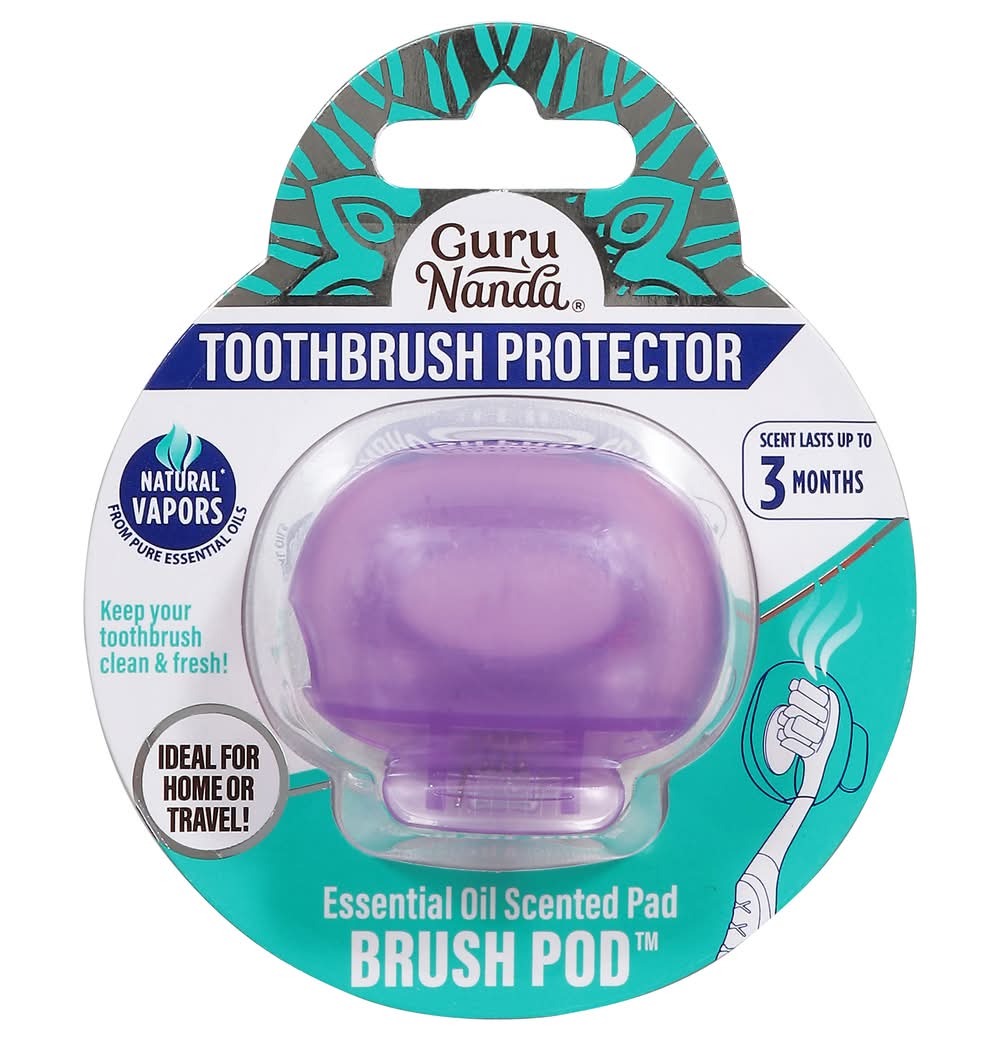 GuruNanda Signature Brush Pod Toothbrush Protectors