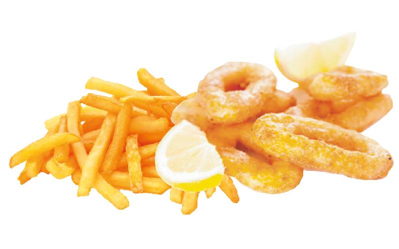 Calamars + frites