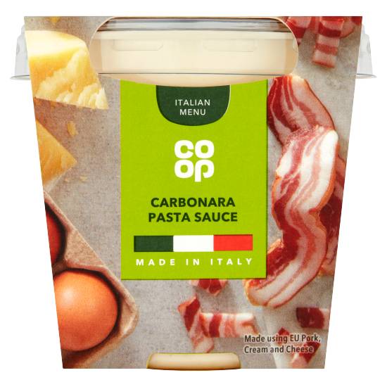 Co-Op Carbonara Pasta Sauce 300g