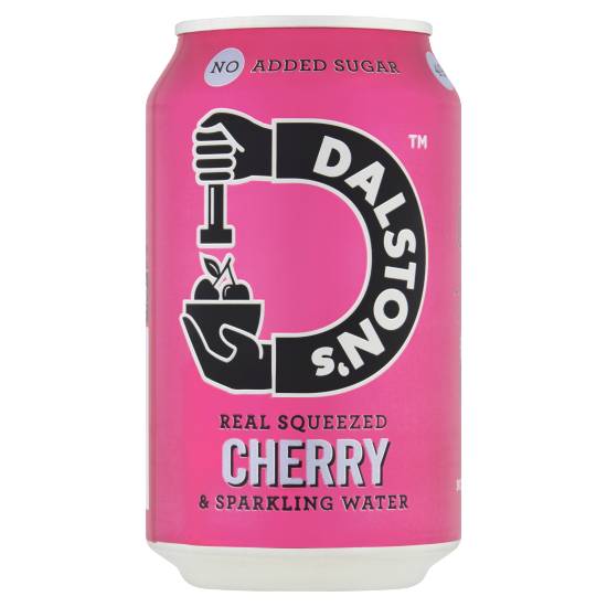 Dalston's Cherry Real Squeezed & Sparkling Water 330ml