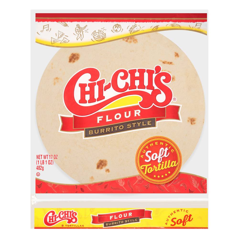 Chi-Chi's Burrito Style Flour Tortillas (1.06 lbs)