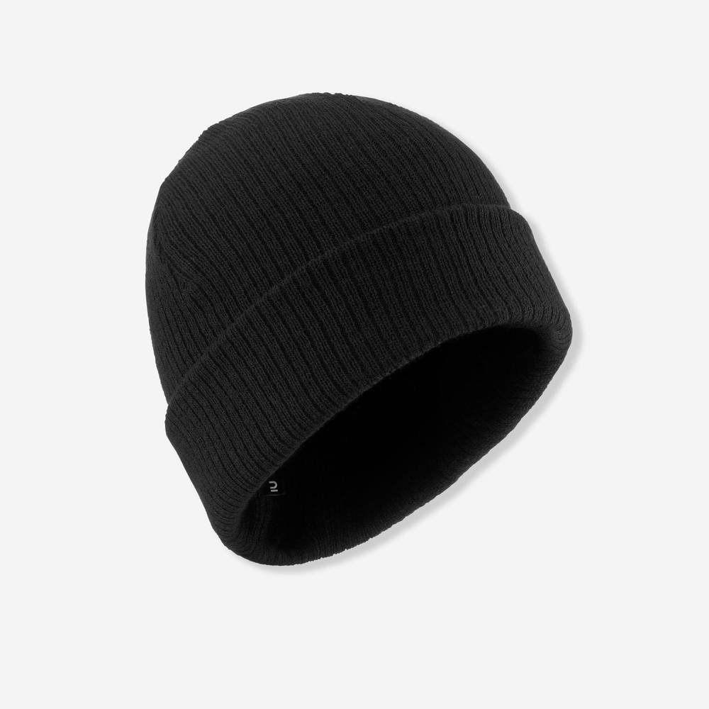 GORRO DE SKI ADULTO FISHERMAN NEGRO WEDZE (Negro, sin talla)