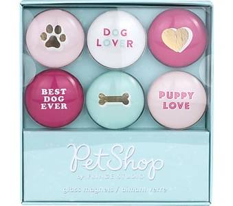 Fringe Studio Graphic Dog Lover Magnets