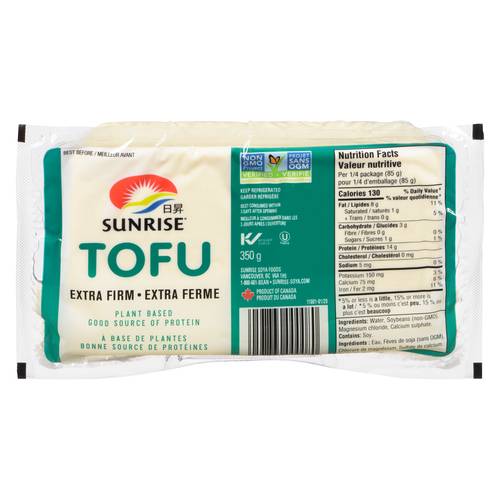 Sunrise Tofu Extra Firm 350 g