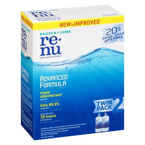 ReNu Advanced Multi-Purpose Solution - 12.0 oz x 2 pack