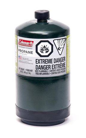Coleman Propane Camping Gas Cylinder (453 g)