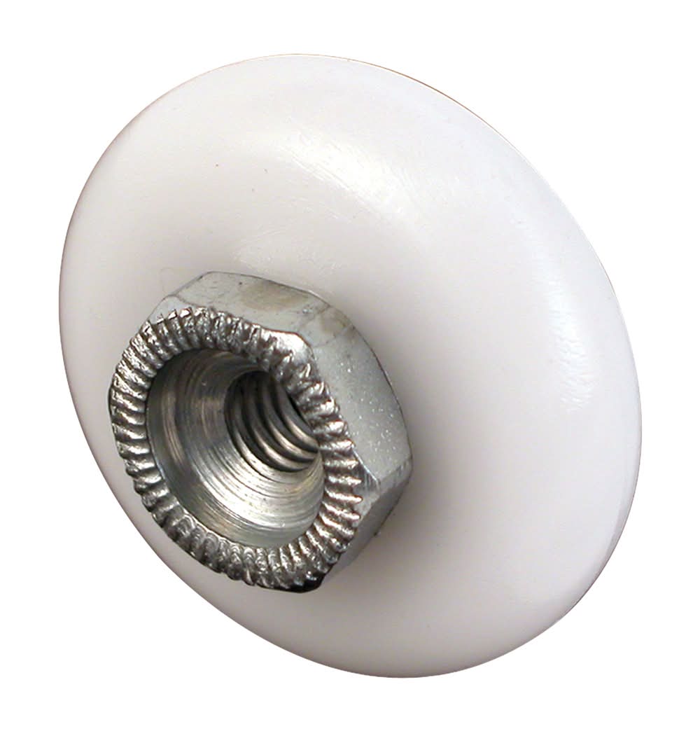 Prime-Line 7/8 In. D X 0.38 In. L Plastic/Steel Shower Door Roller 2 Pk
