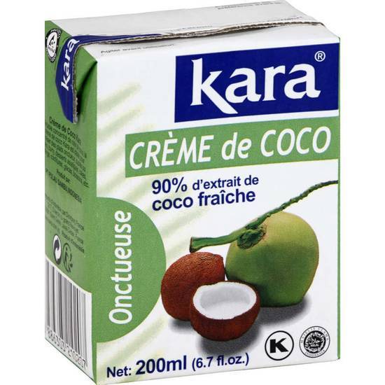 Kara Brique de crème de coco 200ml