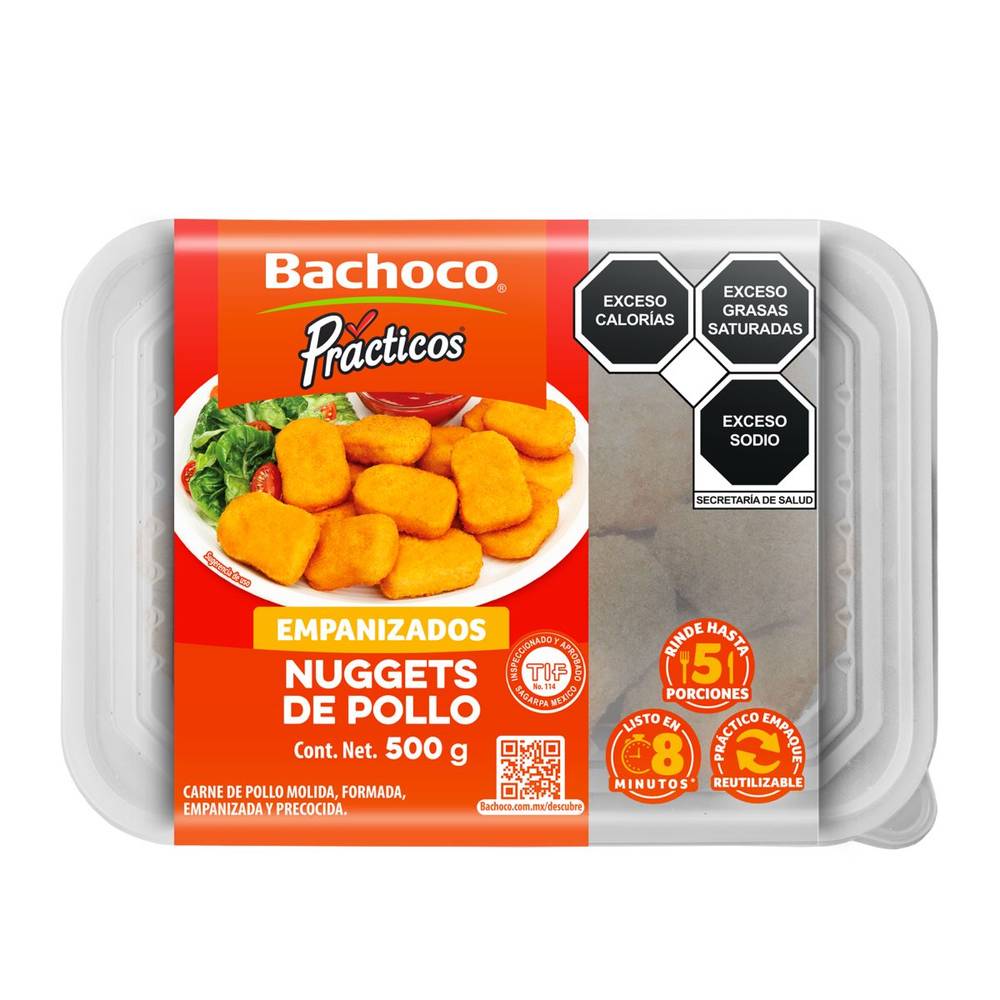 Bachoco nuggets de pollo prácticos