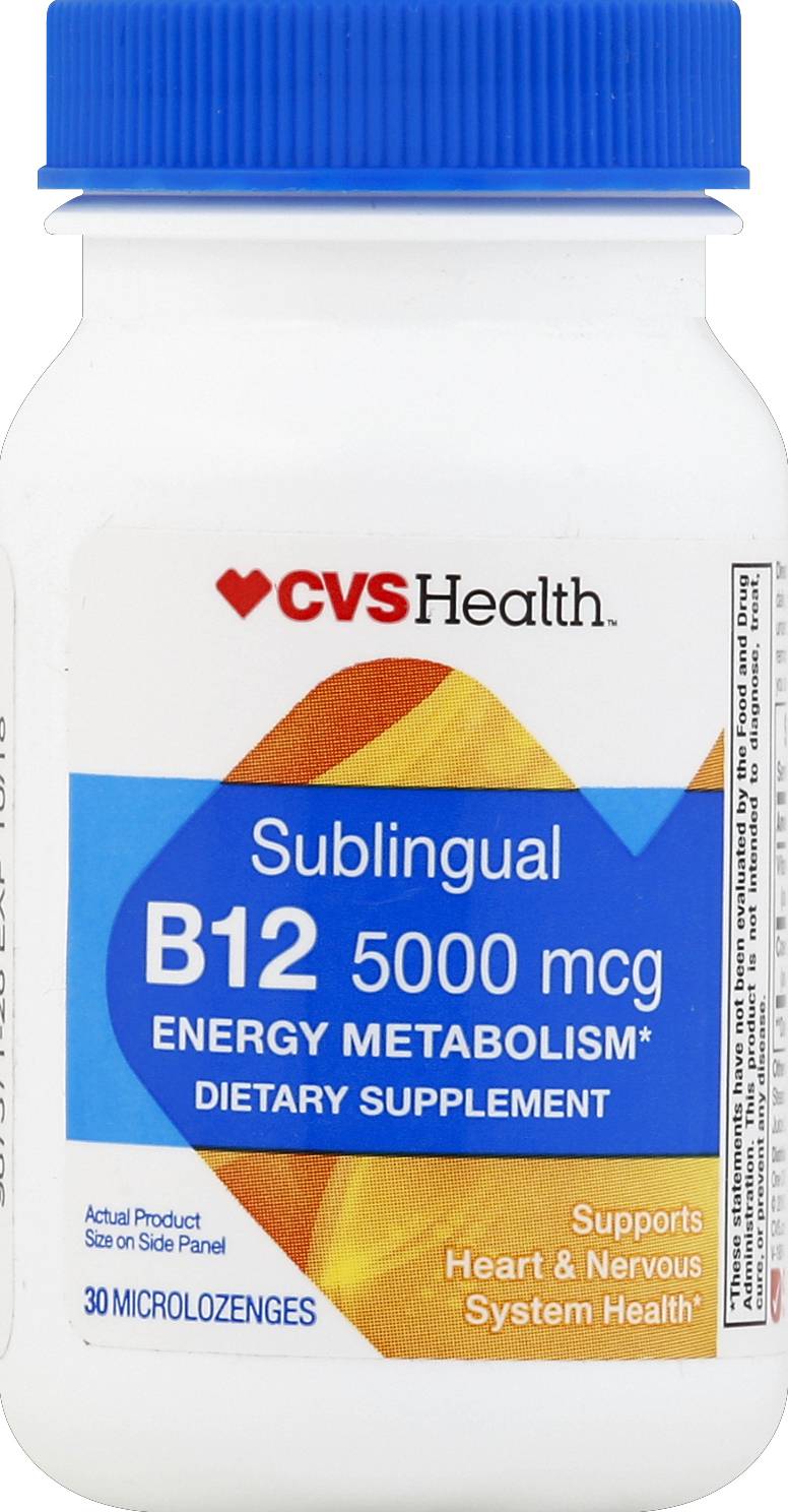 CVS Health Sublingual B12 Supplement (30 ct)