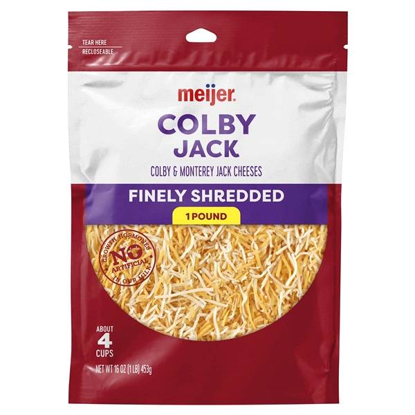 Meijer Finely Shredded Colby Jack Cheese (16 oz)