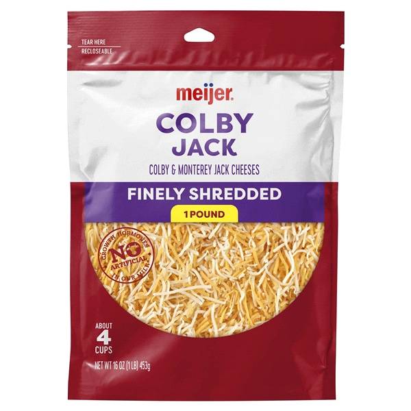 Meijer Finely Shredded Colby Jack Cheese (1 lbs)