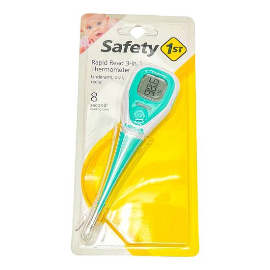 Safety 1st Rapid Read 3 in 1 Thermometer Underarm Oral Rectal