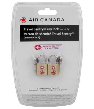 Air Canada Travel Sentry Key Locks (2 units)