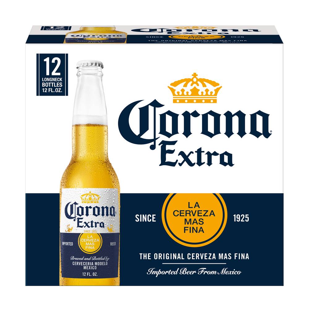 Corona Extra Mexican Lager Beer (12 ct, 12 fl oz)