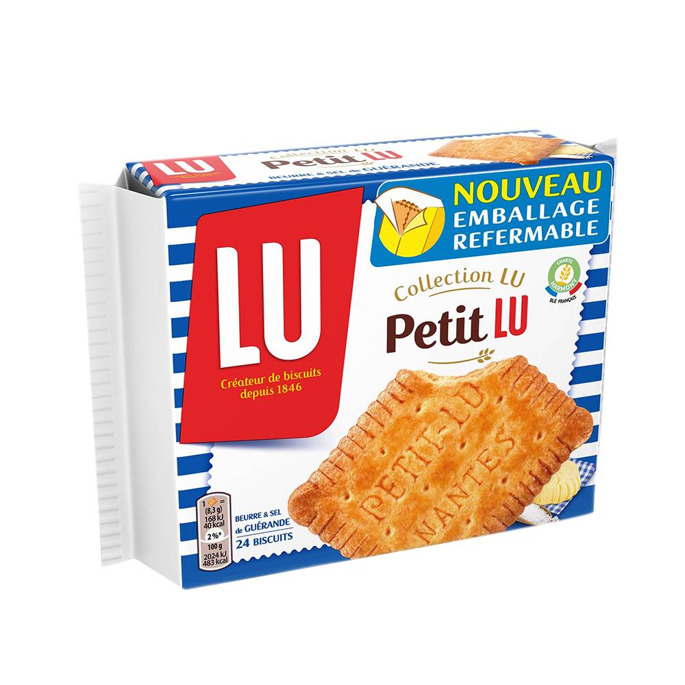 Lu Petit Lu Britany Shortbreads With Guerande Salt Biscuits (24 ct)