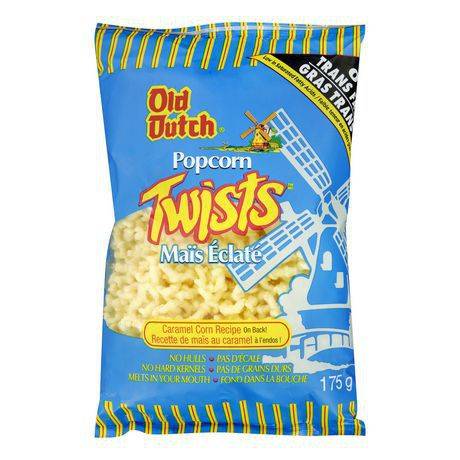 Old dutch grignotines de maïs éclaté twists (175 g) - popcorn twists puff corn snack (175 g)