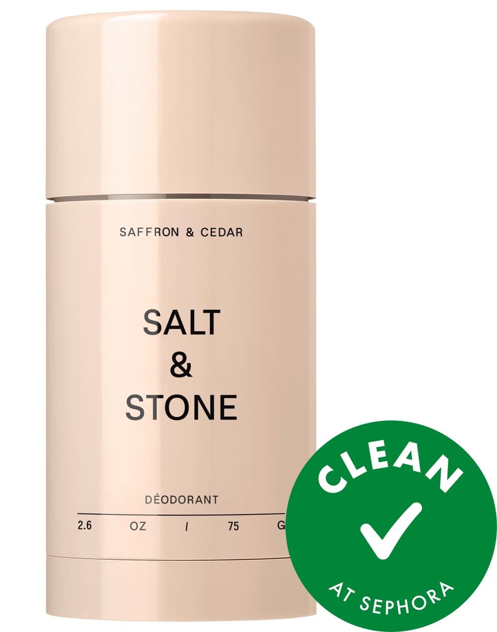 Salt & Stone Saffron & Cedar Extra-Strength Aluminum-Free Deodorant 2.6 oz / 75 ml