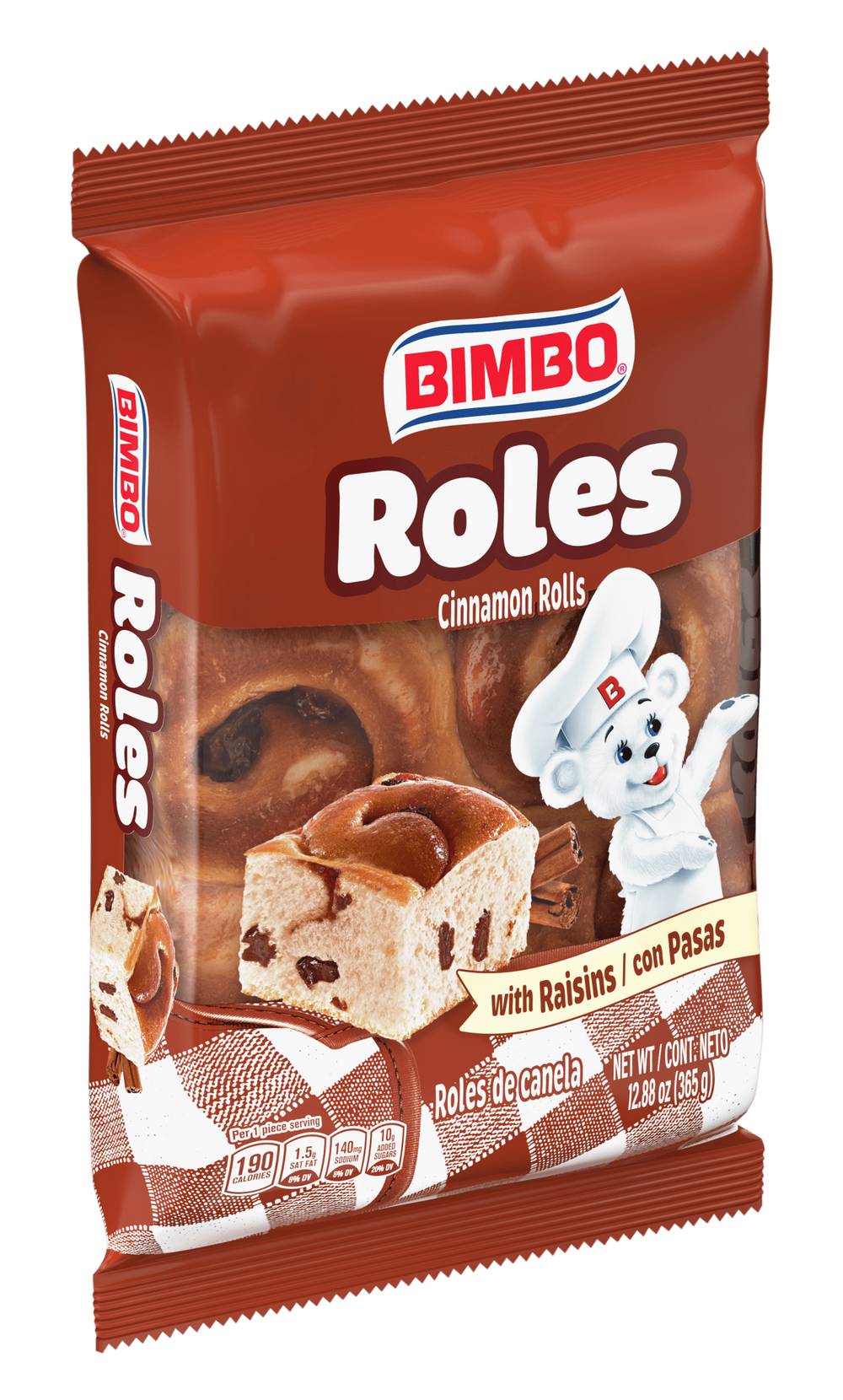 Bimbo Cinnamon Rolls With Raisins (12.88 oz)