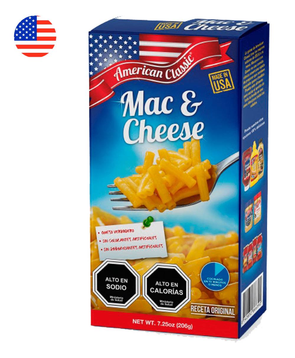 American Classic · Caja de macarrones con queso (206 g)