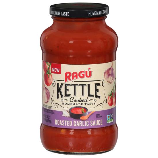 Ragú Homemade Taste Kettle Cooked Pasta Sauce (roasted garlic)
