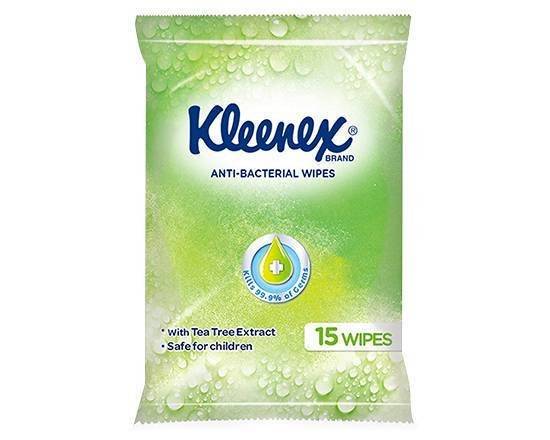 Kleenex Antibacterial Wet Wipes 15pk