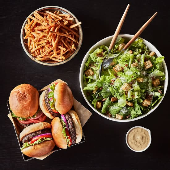 Repas familial : Burgers