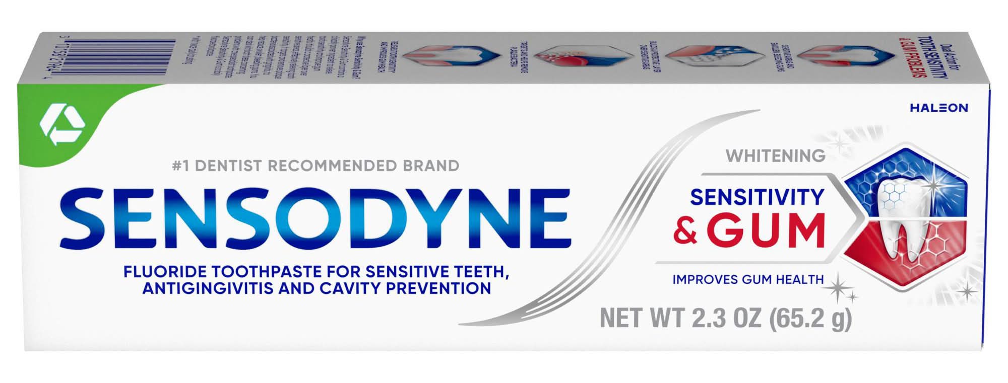 Sensodyne Whitening Sensitivity & Gum Toothpaste (2.3 oz)