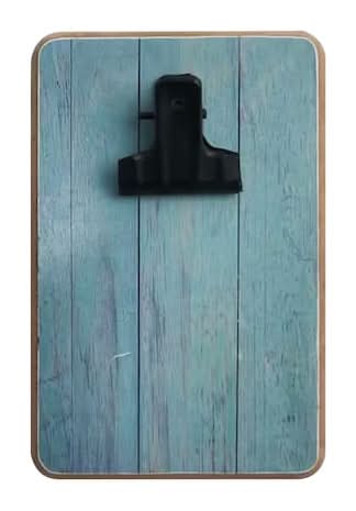 Blue Wood Grain Mini Clip Frame By Studio Decor