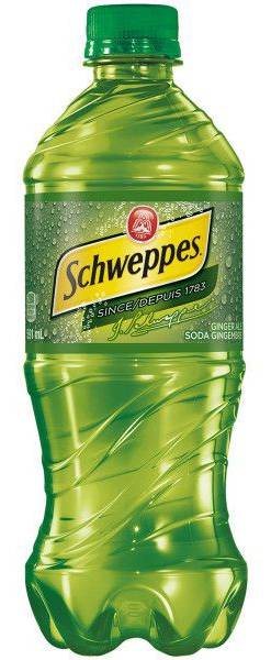 Schweppes schweppes soda gingembre (591ml) - ginger ale (591 ml)