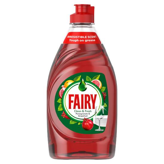 Fairy Clean & Fresh Washing Up Liquid Pomegranate & Grapefruit (320ml)