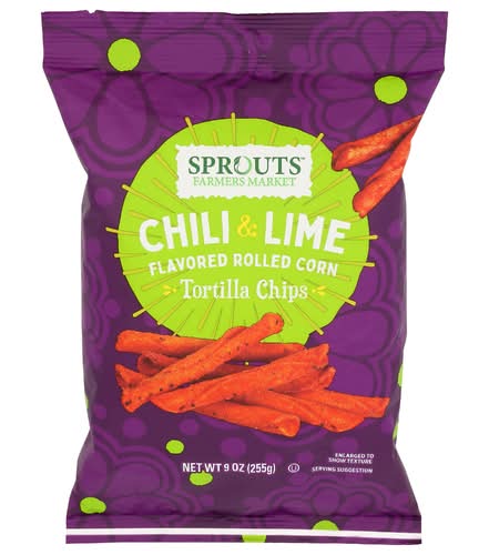 Sprouts Chili & Lime Rolled Tortilla Chips