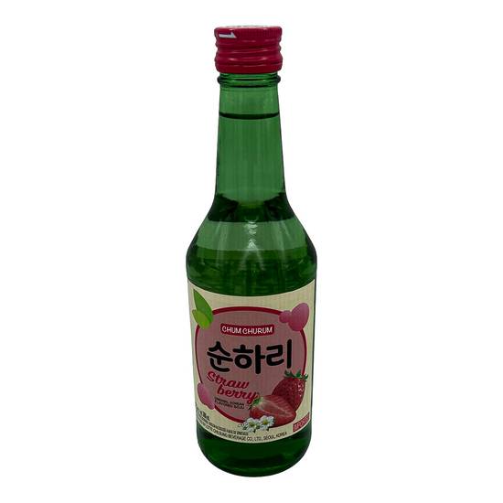 Chum Churum Soju Liquor (360 ml) (strawberry)