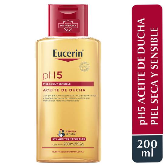 Eucerin aceite de ducha piel ph5 (botella 200 ml)
